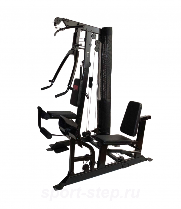 Многофункциональный тренажер REBEL WARRIOR в комплекте с Жимом ногами и Турником