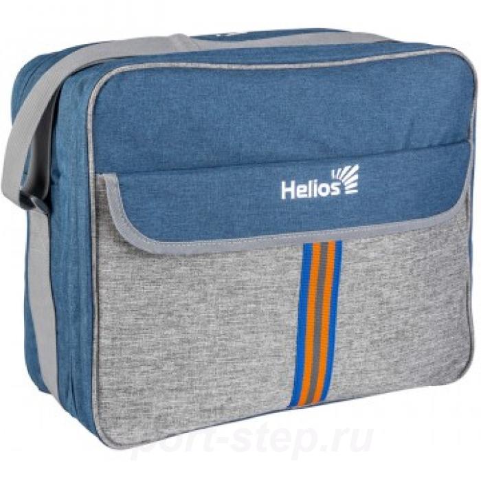 Набор для пикника на 4 персоны LUXE синий/серый HS-425(4)BG Helios