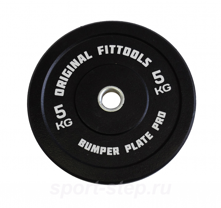 Диск бамперный 5 кг Original FitTools FT-BPB-5