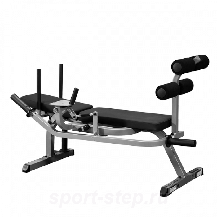Скамья горизонтальная для тренировки мышц брюшного пресса Body-Solid GAB100 на свободных весах