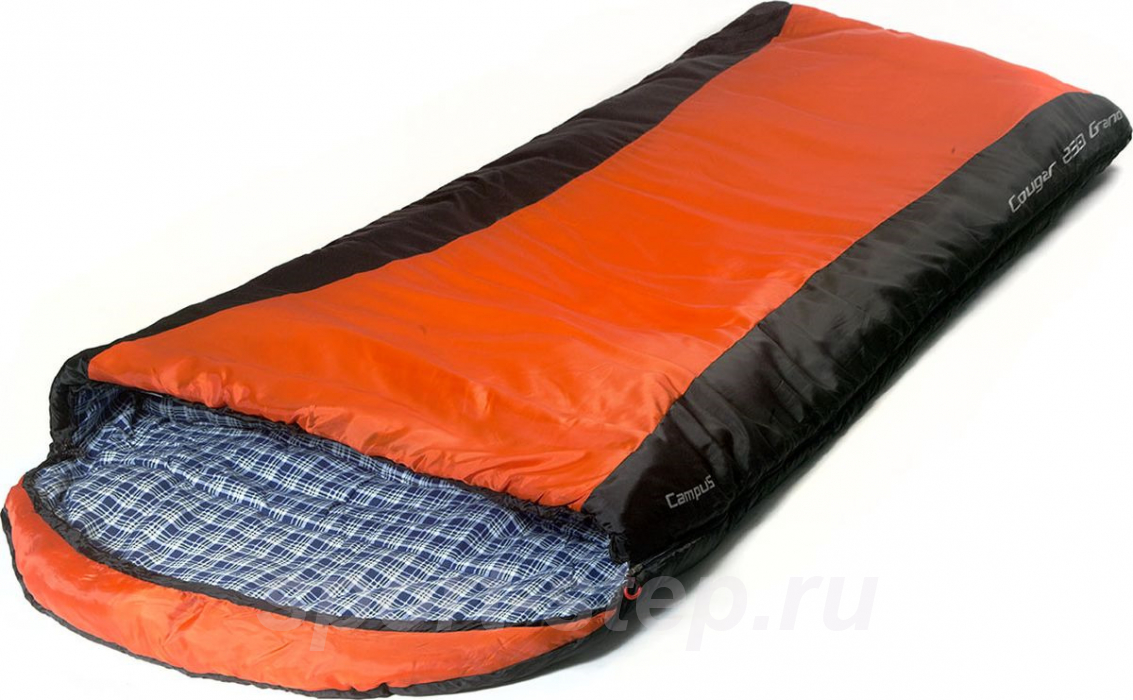 Спальный мешок Campus Coguar 250 Grand L-Zip, 210 х 35 х 110 см