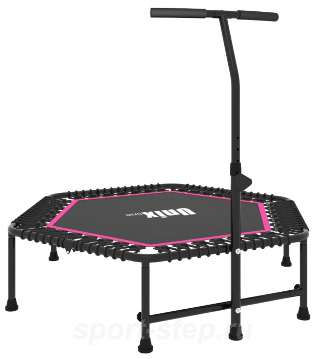 Батут UNIX line FITNESS Pink (130 cm)
