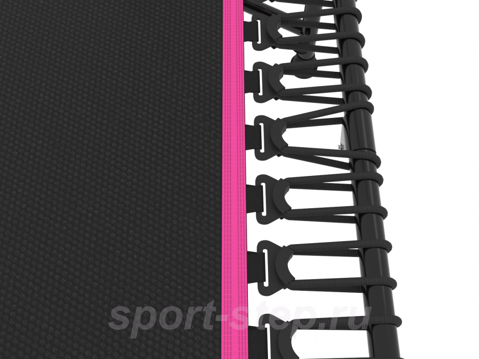 Батут UNIX line FITNESS Pink PRO (130 cm)