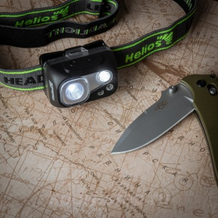 Фонарь налобный водонепроницаемый (HS-FN-3087) Helios
