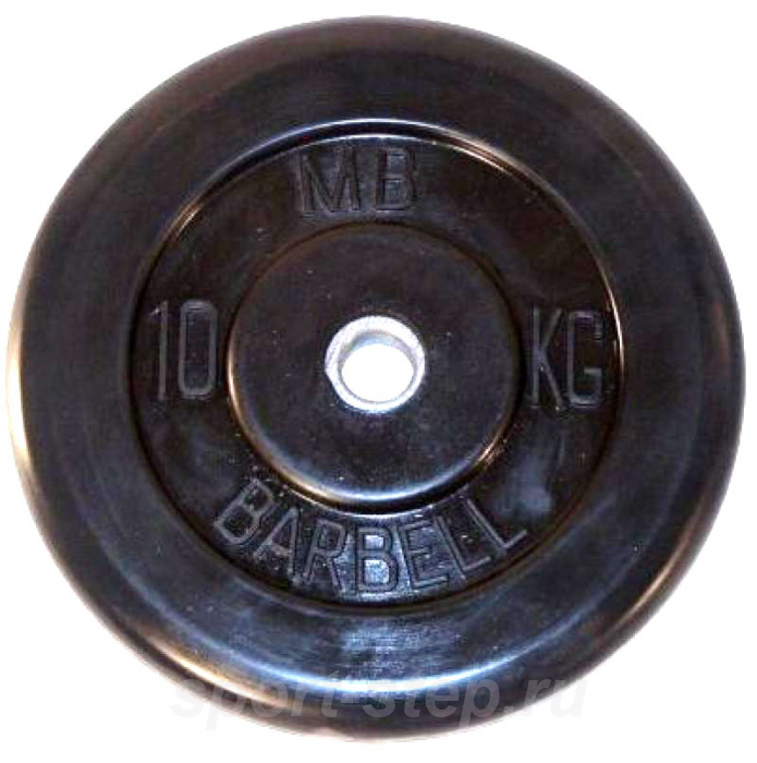 Barbell диск 10 кг 26 мм MB-PltB26-10