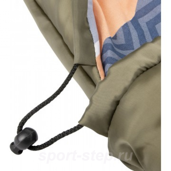 Спальный мешок OLYMPUS Wide 300 (220х90, холлофайбер, зеленый/город) (T-HS-SB-OW-300-NC) Helios