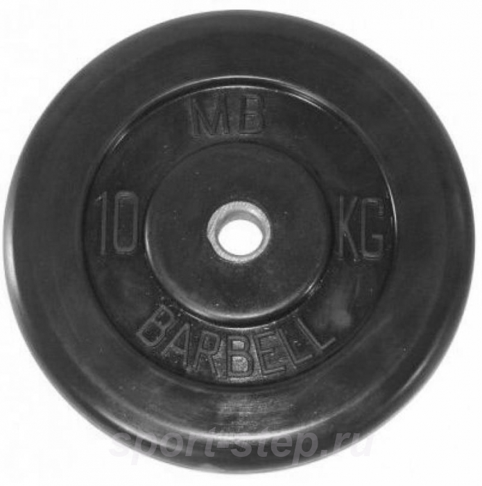 Barbell Олимпийский диск 10 кг 51 мм MB-PltB51-10