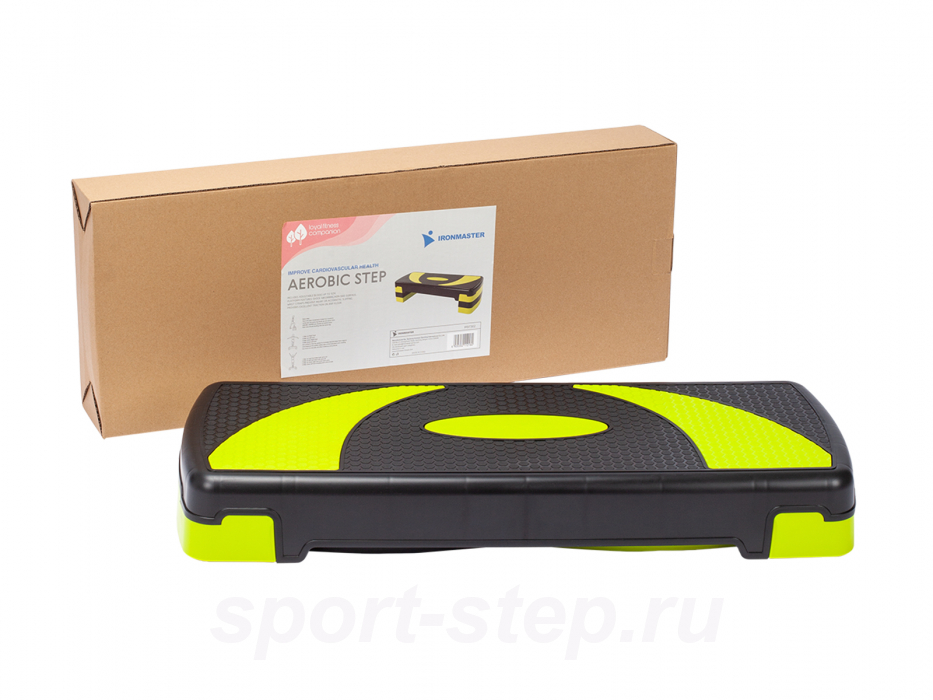 Степ-платформа три уровня высоты IRONMASTER IR97302