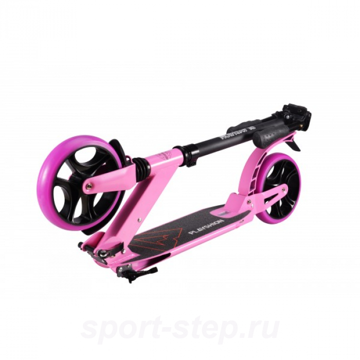 Самокат с амортизаторами Playshion Vegas розовый
