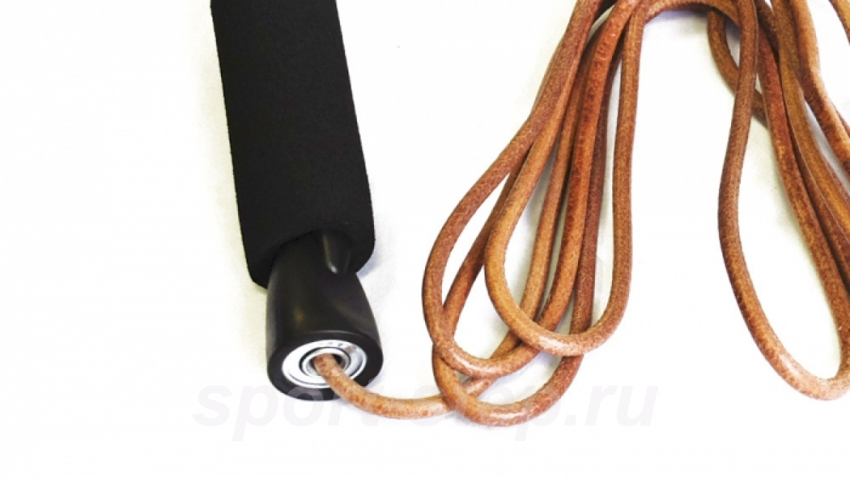 Скакалка кожаная 2750х5 Fitness Tools FT-JR-2750-L