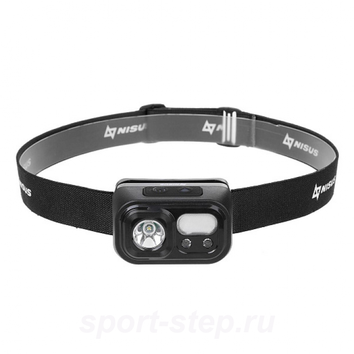 Фонарь налобный сенсорный 200 LM, IP44, USB (N-FN-HL23) NISUS