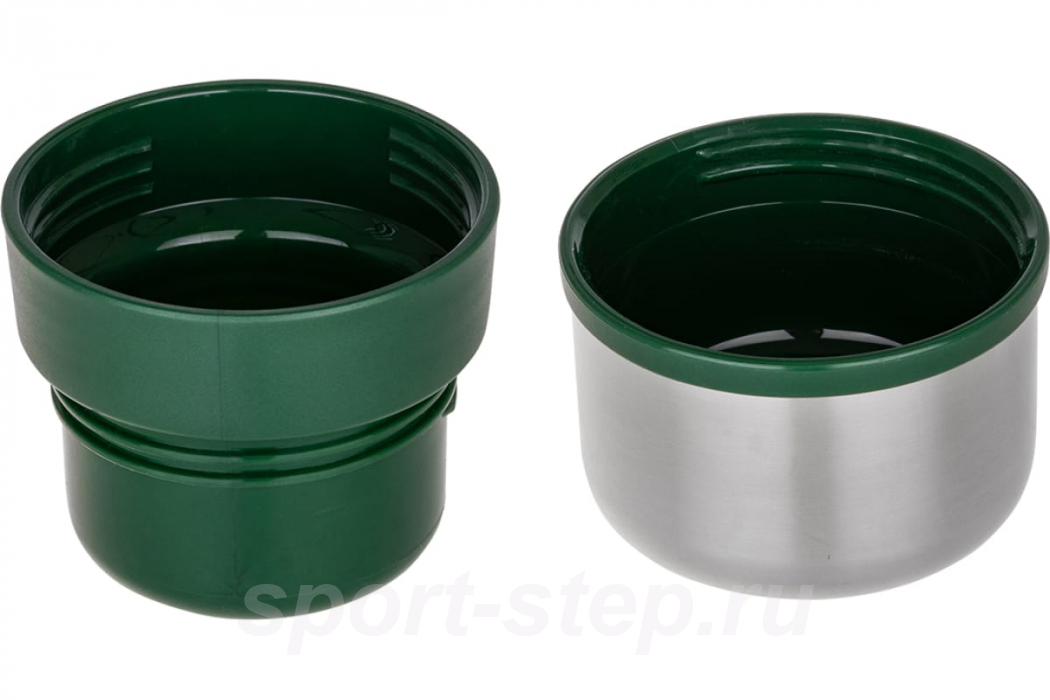 Термос (HS.TM-057-G) 1000ML с ситечком зеленый (2 крышки-кружки) TONAR