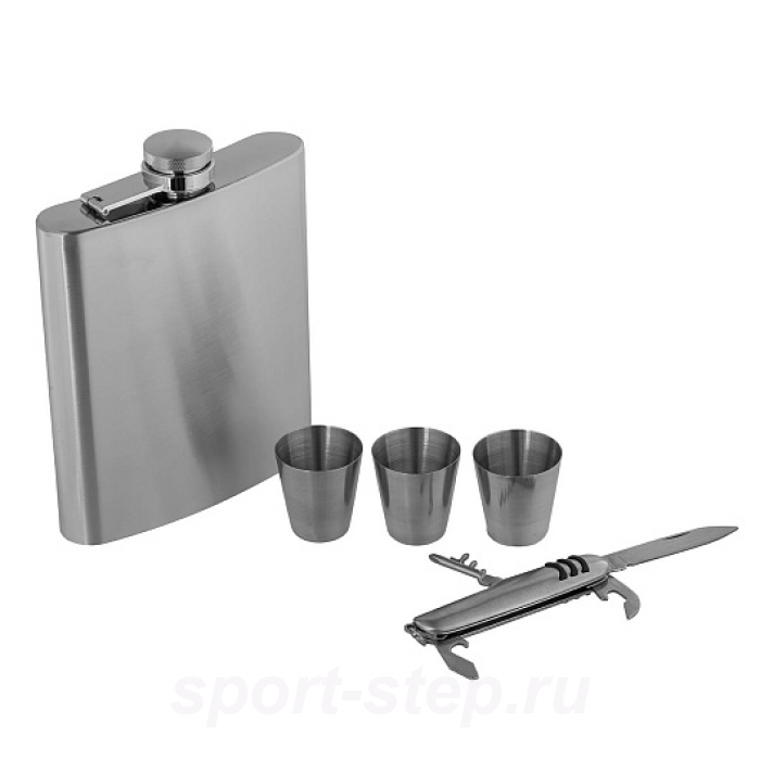 Набор Волк (фляжка 540 мл + 3 стопки + мультитул) (GT-2023-PT-18C) GT