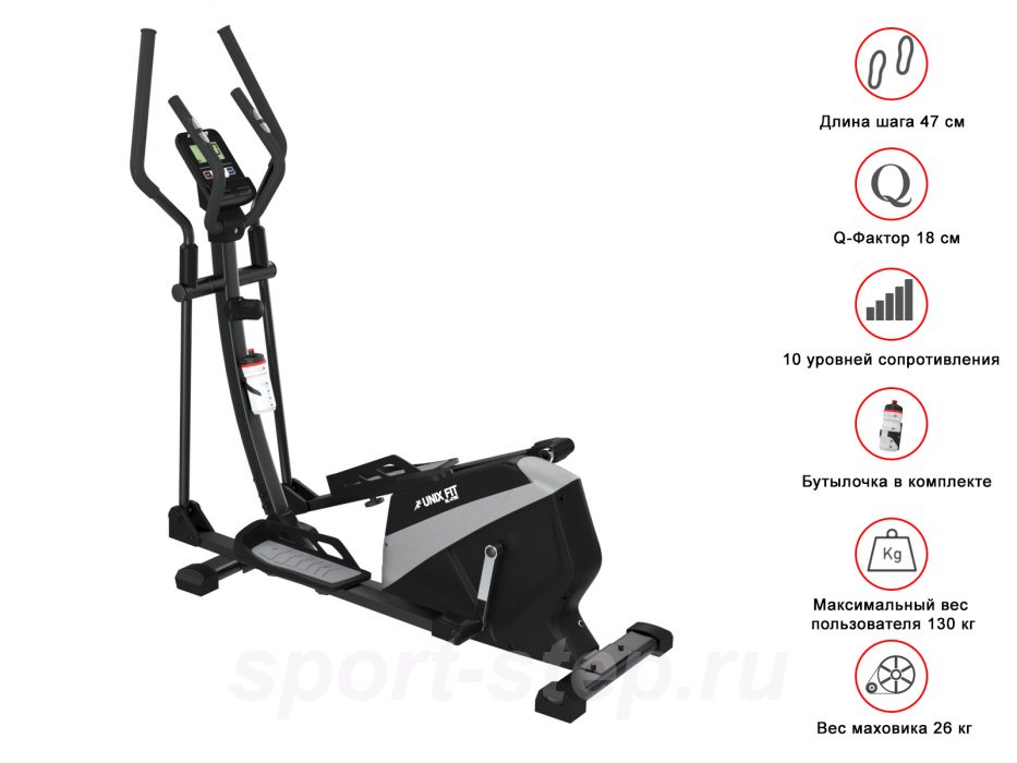 Эллиптический тренажер UNIXFIT SL-470