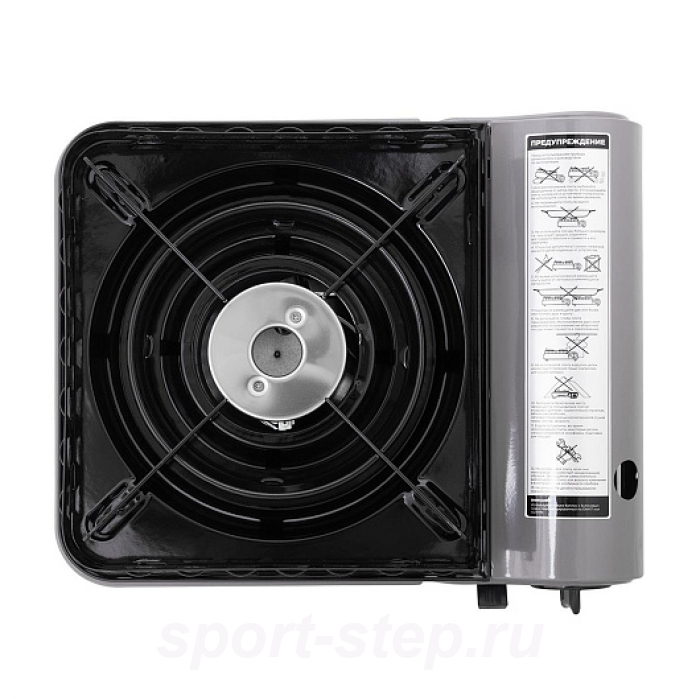 Плита газовая портат. в кейсе, горелка стальная, ветрозащита (N-MS-3900DFW) NISUS