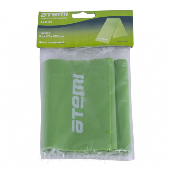 Эспандер-лента Atemi, ALB03, 0,6x120x1500 мм, 15 кг