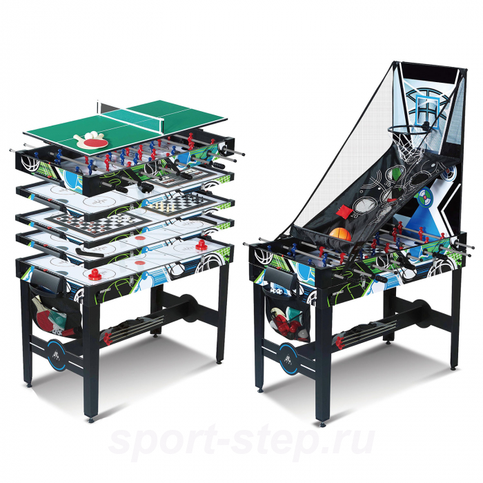 Игровой стол - трансформер DFC FESTIVAL2 48" 12 в 1 AT-255 / JG-GT-54808