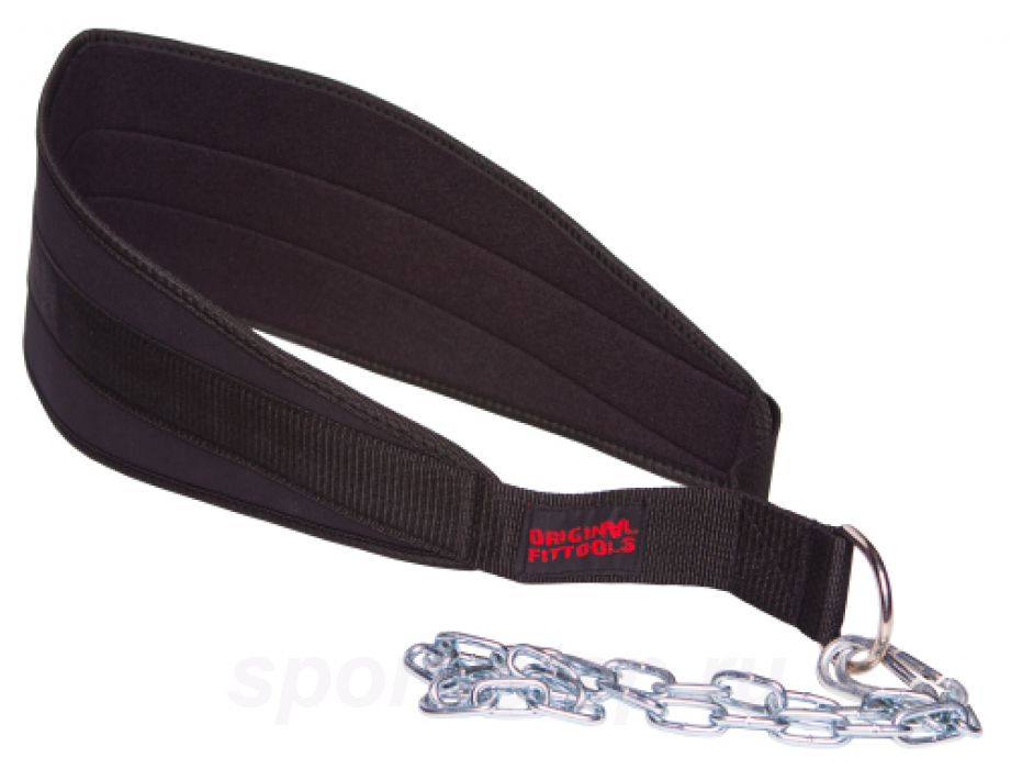 Ремень для подвешивания отягощений к поясу нейлоновый Fit.Tools FT-BLT02-NLN