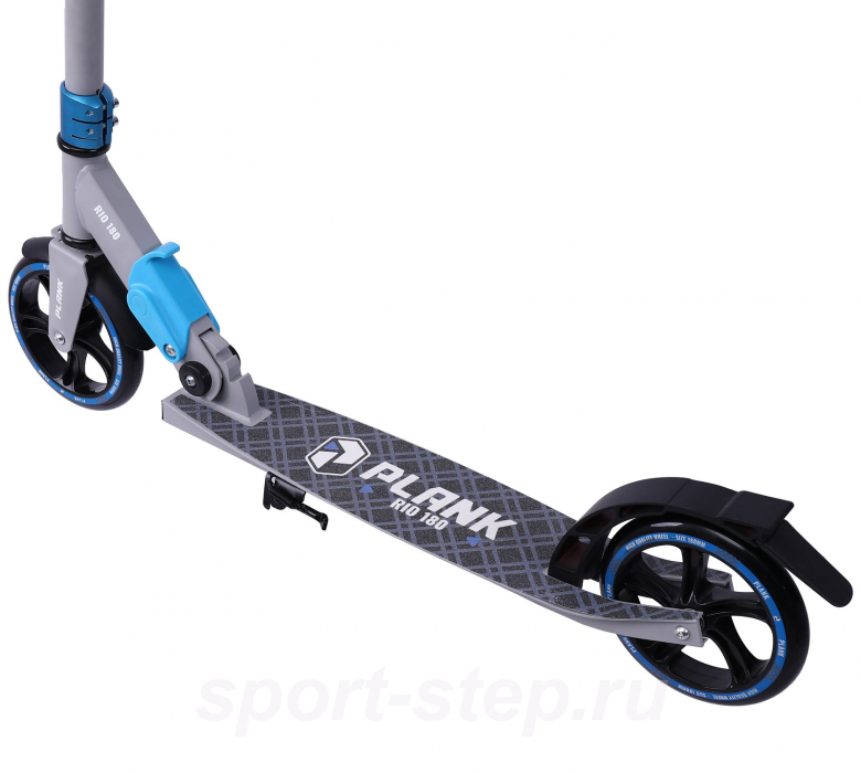 Самокат Plank Rio 180 серо-синий