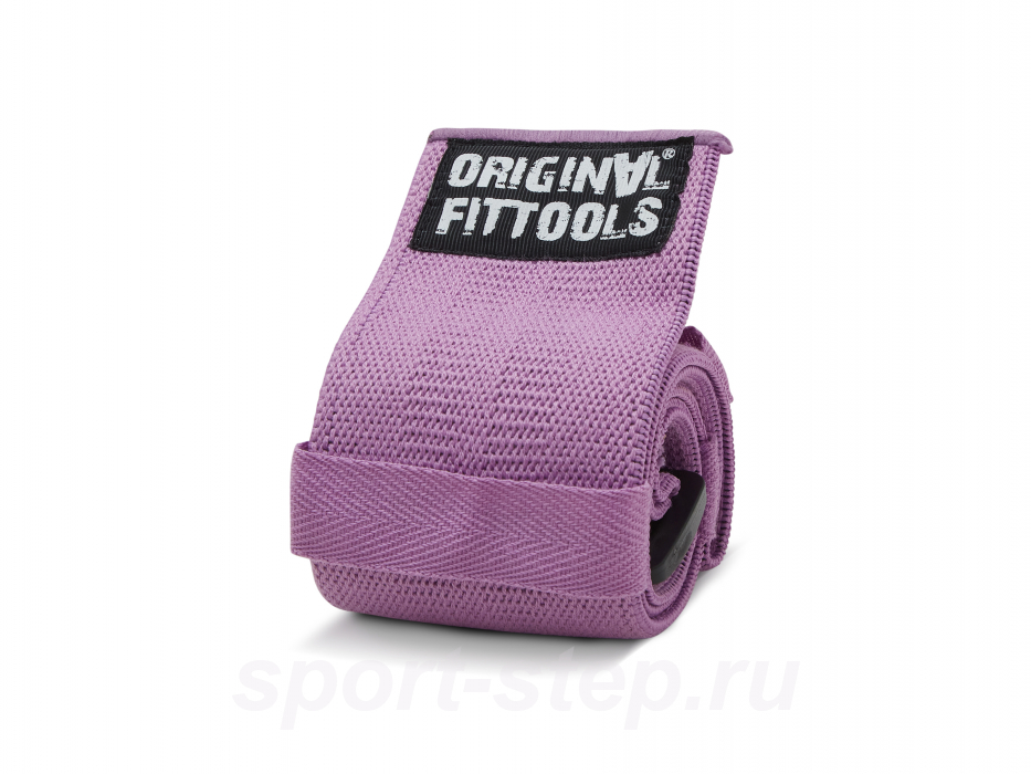 Мини-эспандер регулируемый фиолетовый Original FitTools FT-HIPBND-PP