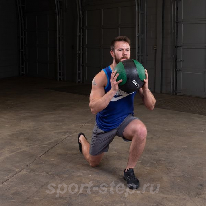 Тренировочный мяч 7,3 кг (16lb) премиум Body-Solid BSTMBP16