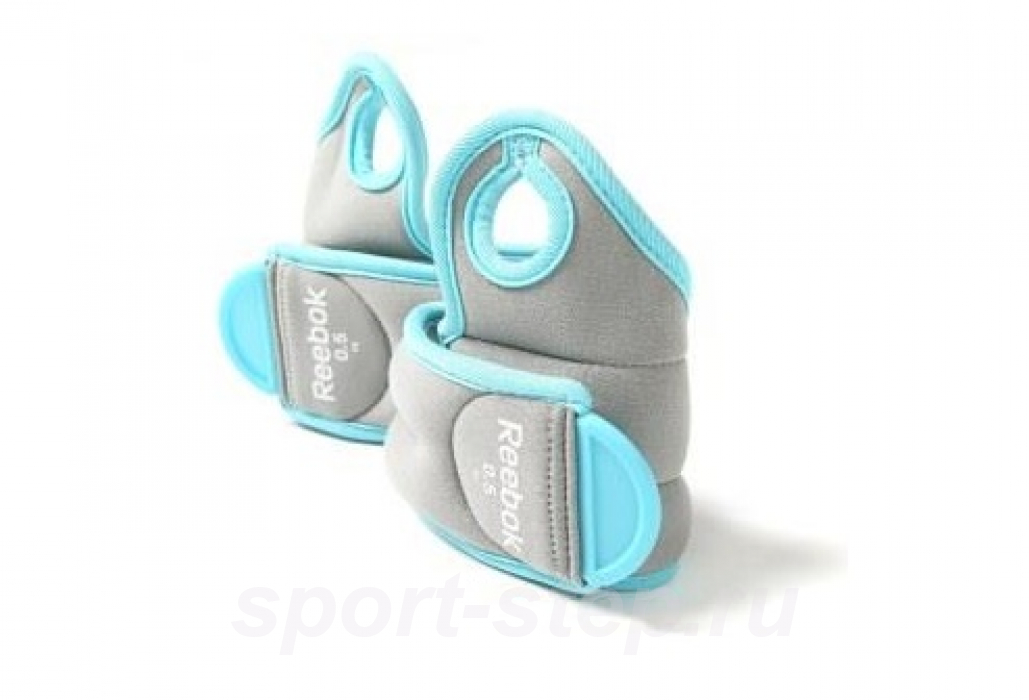 Утяжелители на запястья (2х0,5 кг) Reebok RAWT-11070BL