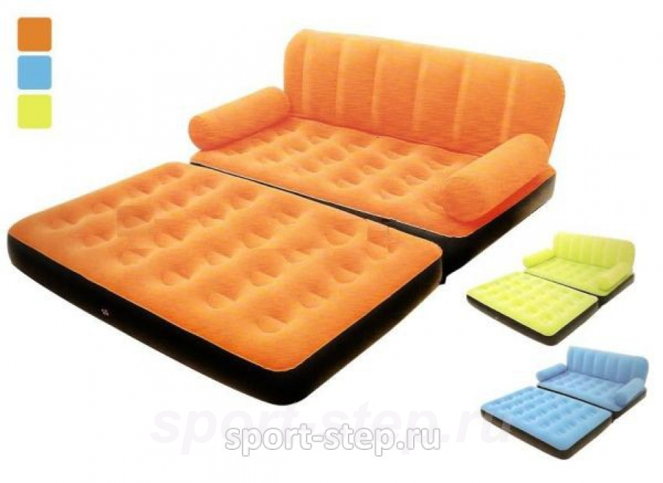 Надувной диван-трансформер BestWay 67356 с внешним электрическим насосом 220В