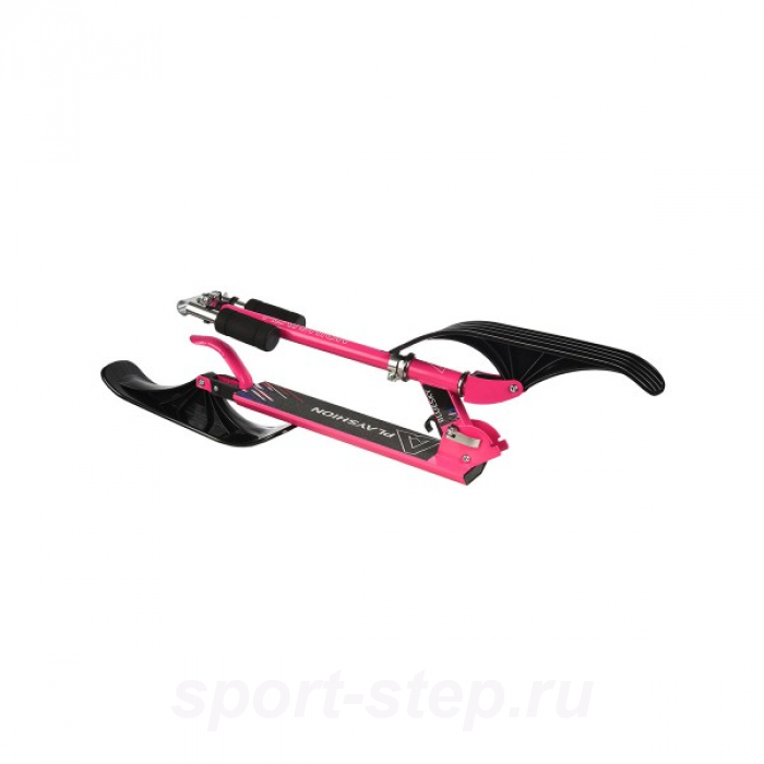 Снегокат самокат 2в1 BLUESKY-SNW Playshion, розовый