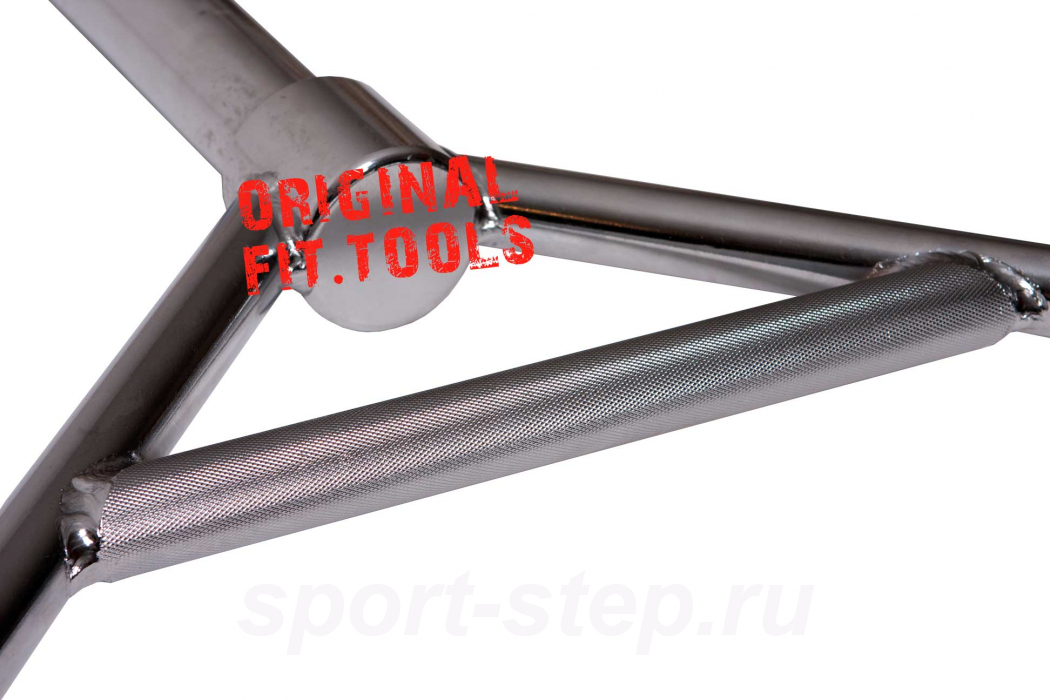 Гриф для становой тяги, диаметр ручки 30 мм, длина 54" FT-HEX-OB-54