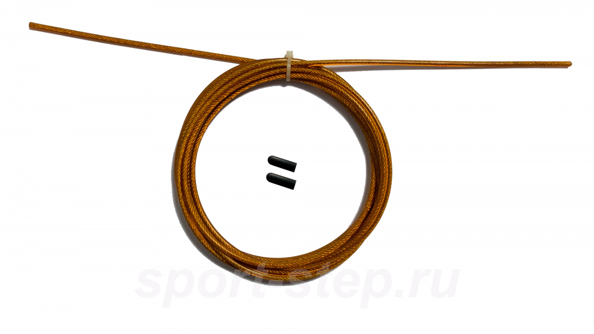 Трос скакалки скоростной с заглушками оранжевый OFT FT-JRCORD-ORANGE