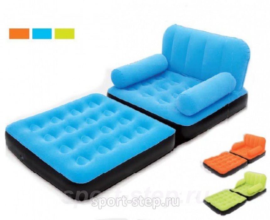 Надувное кресло-трансформер BestWay 67277 без насоса