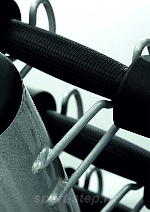 Стойка для студийных гантелей на 10 пар серая Ziva ZST-VS10-6024