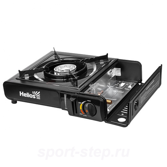 Плита газовая портативная в кейсе с переходником (HS-BDZ-155-B) Helios