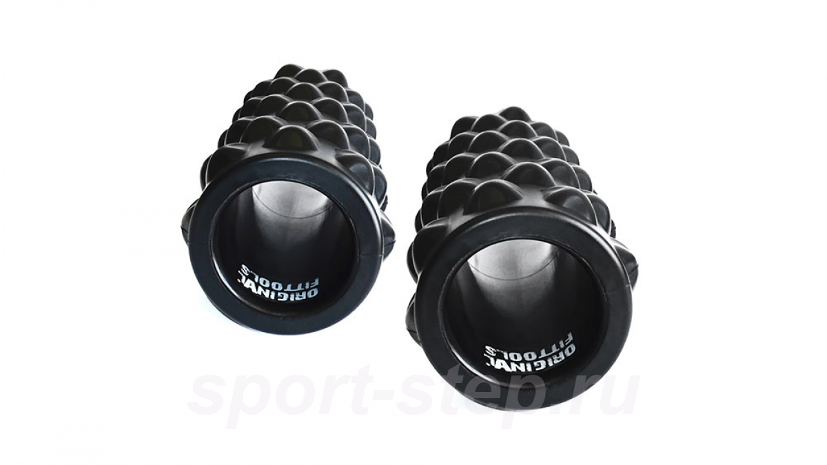 Цилиндр массажный 33,5х14 см черный OFT FT-PU-13