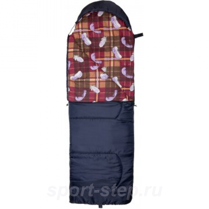 Спальный мешок БАТЫР СОК-3 (220*70) синий (синтепон) Helios