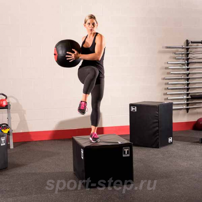 Тренировочный мяч мягкий Wall Ball 5,4 кг (12lb) Body-Solid BSTSMB12