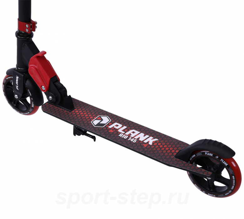 Самокат Plank Rio 145 черно-красный