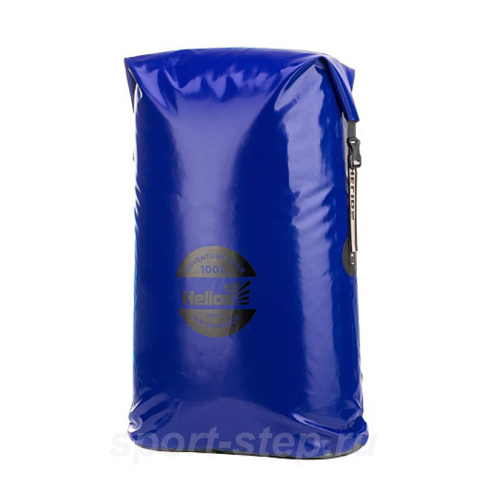 Герморюкзак 100 л (ПВХ, синий/черный) (HS-GR-100-BB) Helios