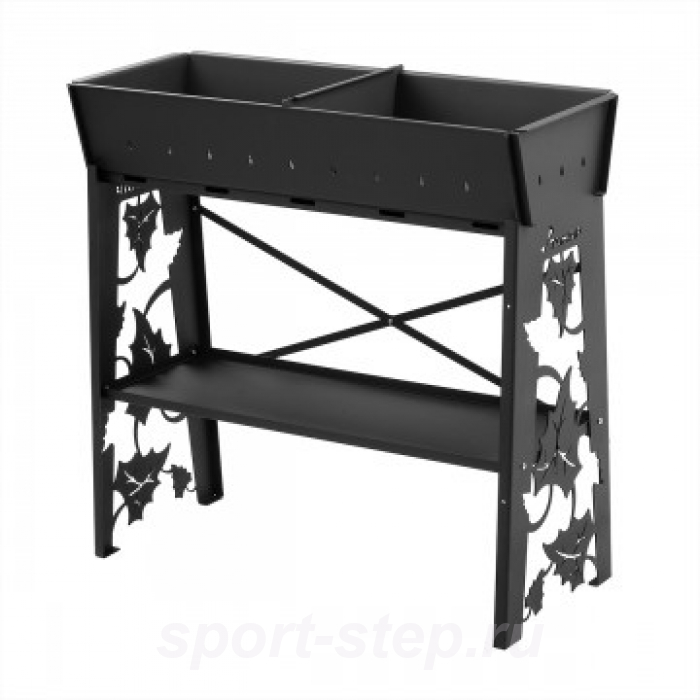 Мангал стационарный Гефест премиум 3мм 895х370х850 Тонар