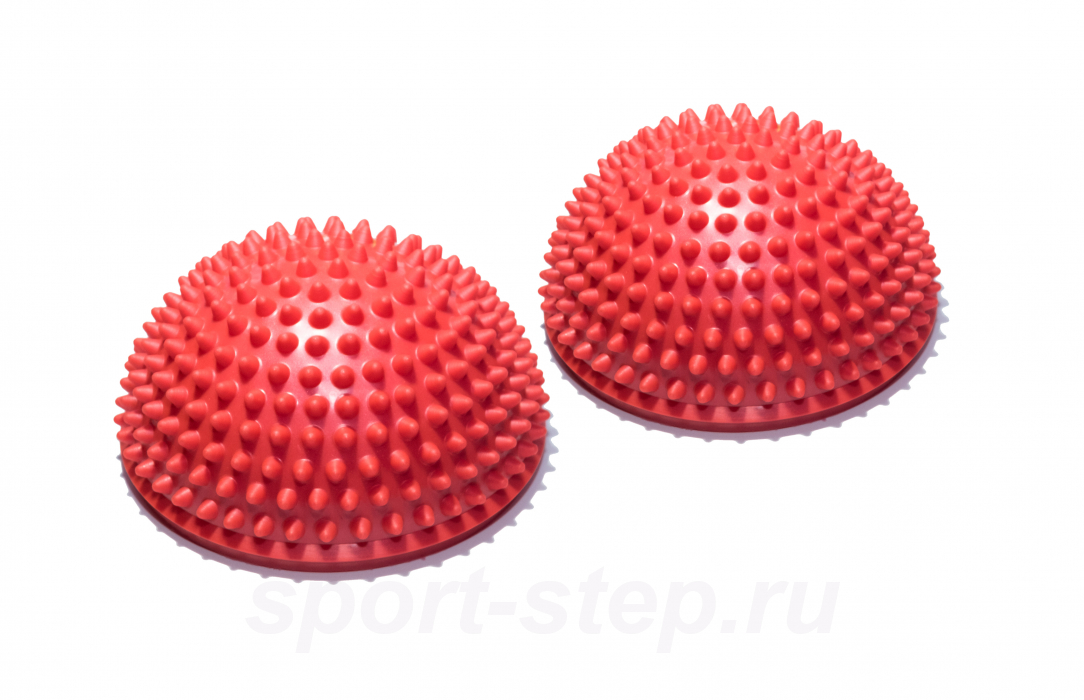 Полусфера массажно-балансировочная (набор 2 шт) Original FitTools FT-MSD-2RD