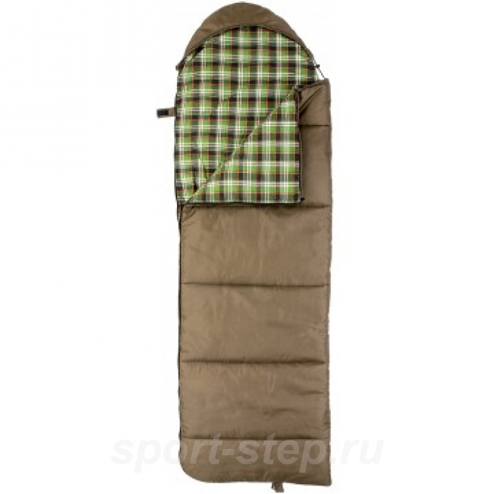 Спальный мешок Beluha wide 220*90 (300 гр/м.кв) хаки (термофайбер/шерсть) Helios