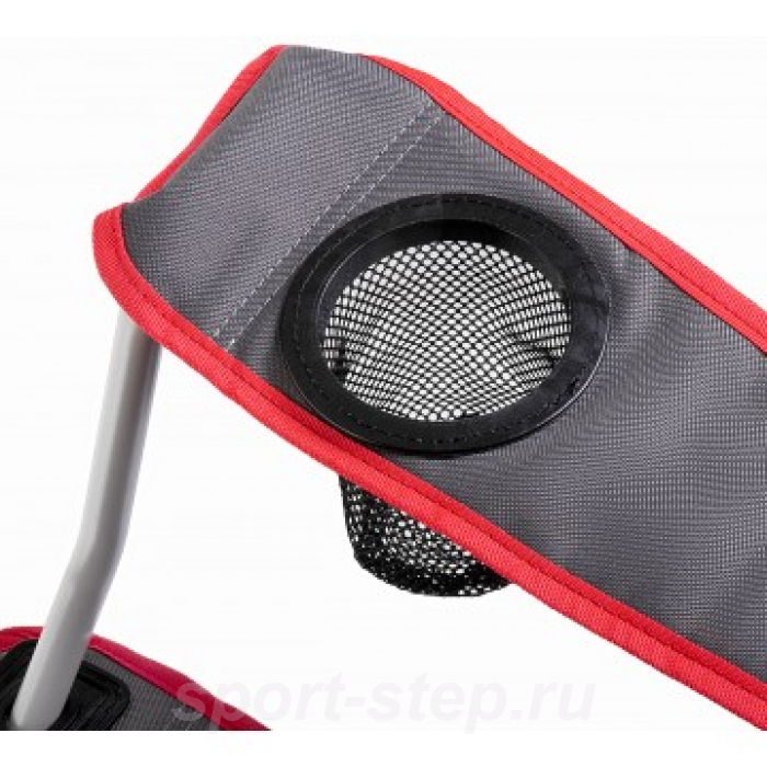 Кресло складное серый/красный (N-242-GR) NISUS