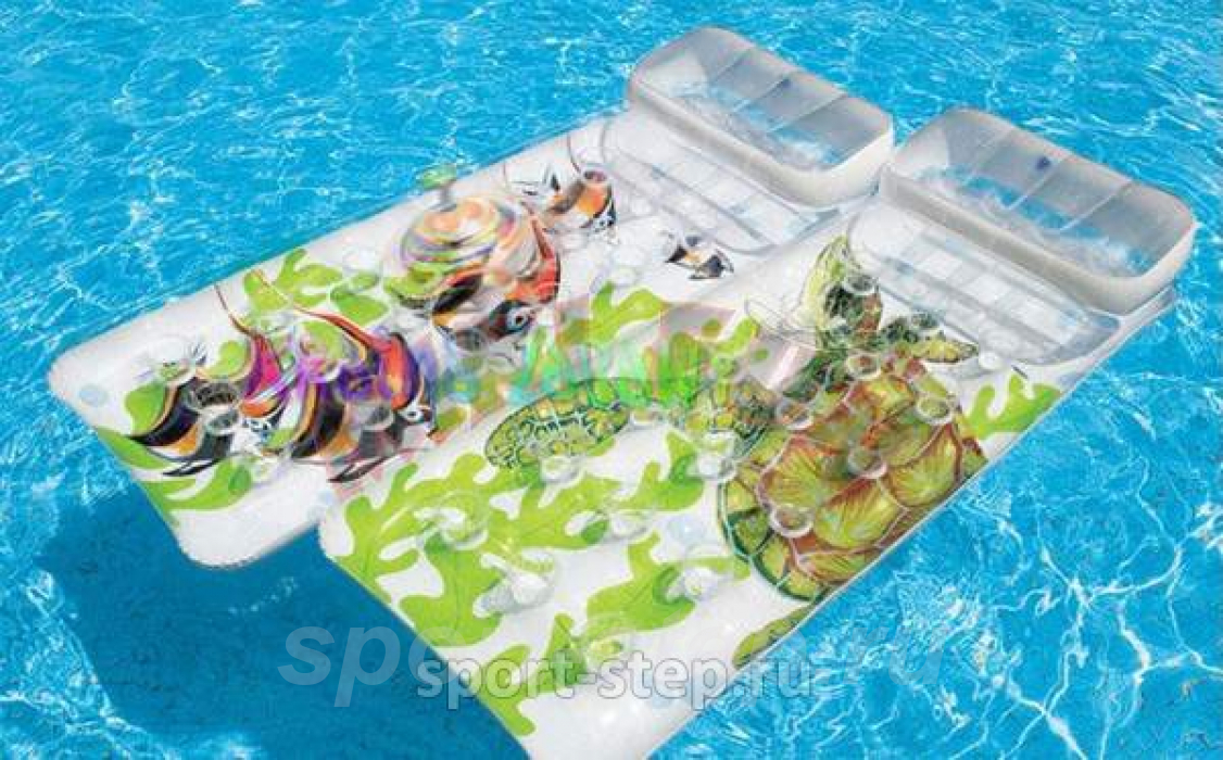 Пляжный надувной матрас Intex 18 Pocket Lounge 58878