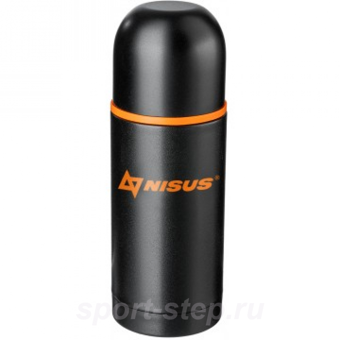 Термос 023 500ML черный (дополн.пласт.чашка) (NA.TM-023) Nisus