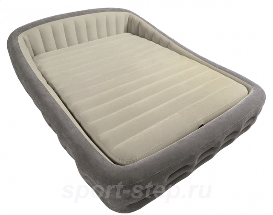 Двуспальная надувная кровать Intex 67972 Comfort Frame Bed с внешним насосом 220В