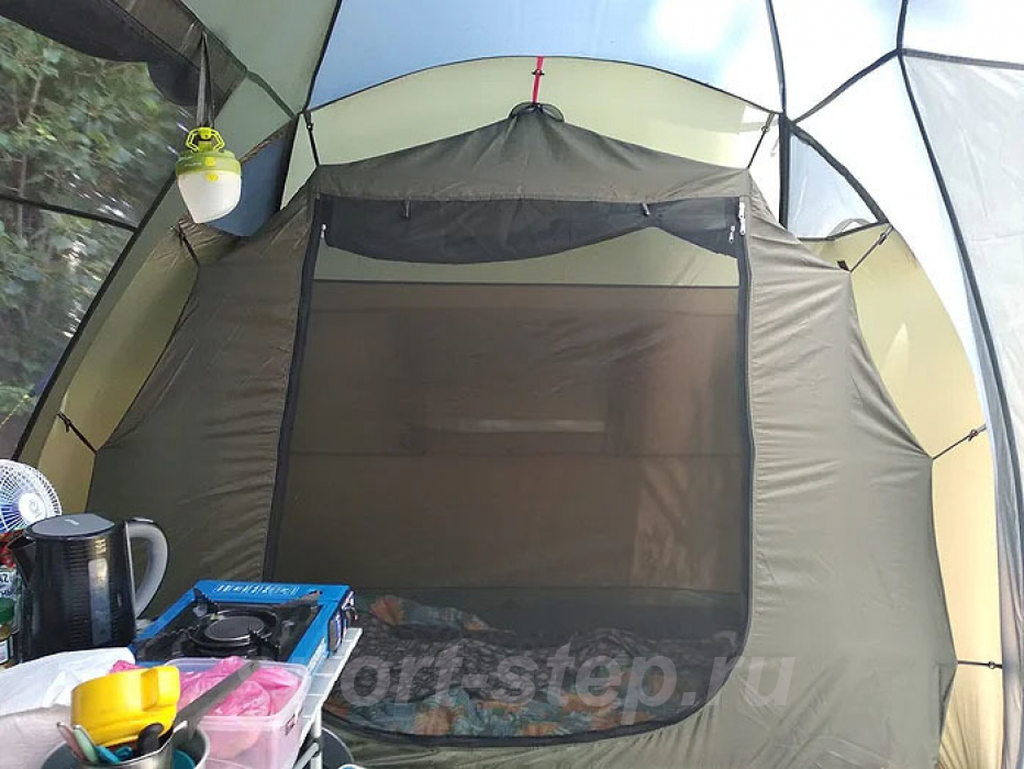 Палатка Canadian Camper SANA 4 plus, цвет forest