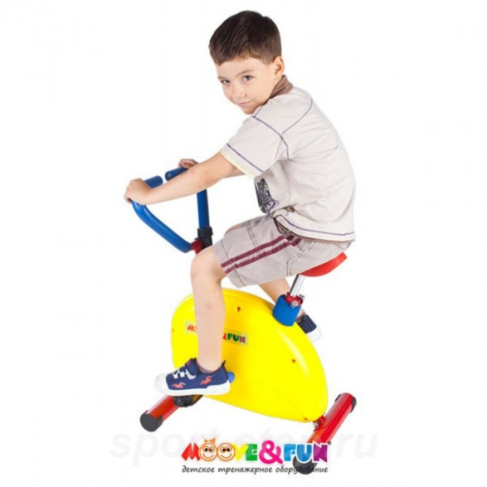 Детский велотренажер с компьютером Moove&Fun SH-02C