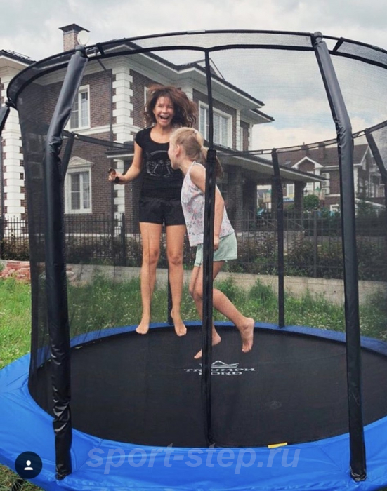 Батут Триумф Норд Чемпион 427 см синий