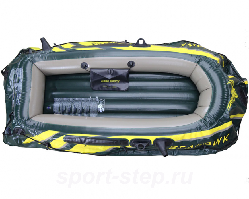 Надувная лодка Intex Seahawk Boat 4 Sport Series 68350 NP/EP