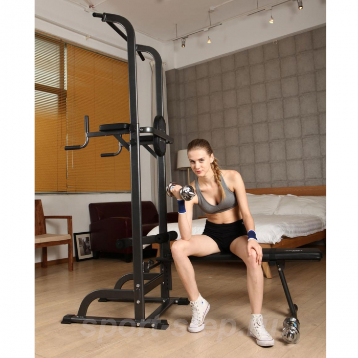 Тренажер со скамьей DFC Power Tower G003